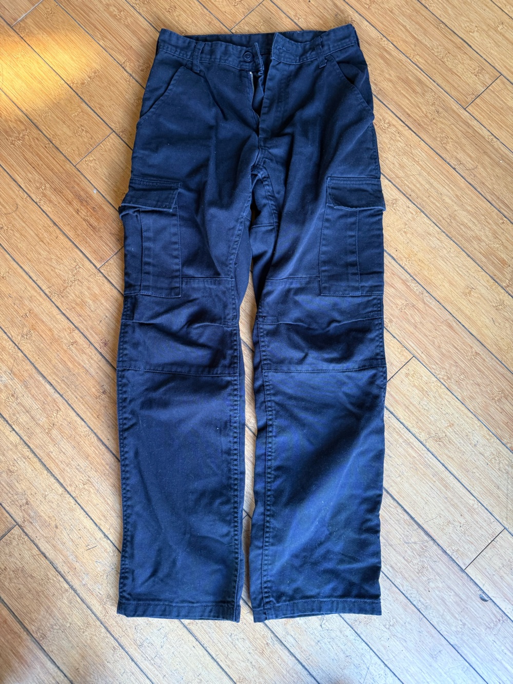 Women's J. Galt Brandy Melville Navy Cargo Pants - Size Small